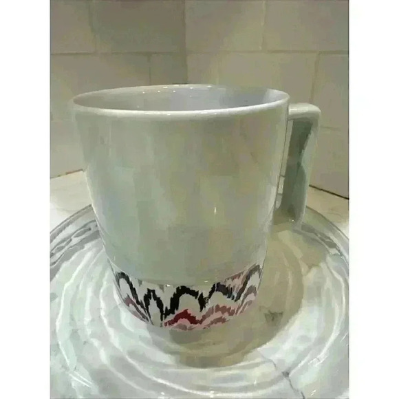 Starbucks 2017 Valentine Collection 12oz Ceramic Coffee Mug Hint of Mint - Picture 5 of 11